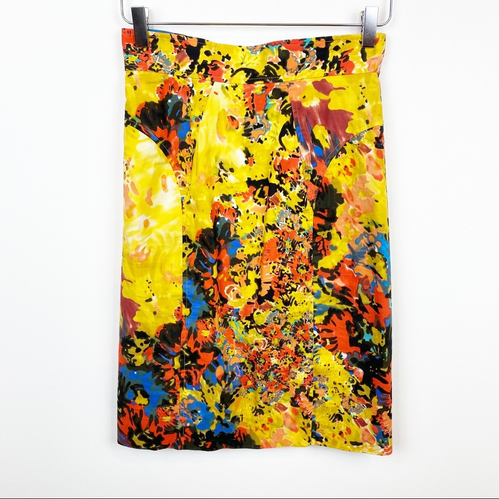 Tracy Reese New York | Anthropologie Abstract Print Pencil Skirt